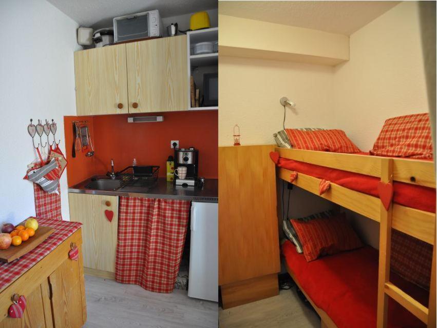 studio cabine Praz de Lys Taninges Exterior foto