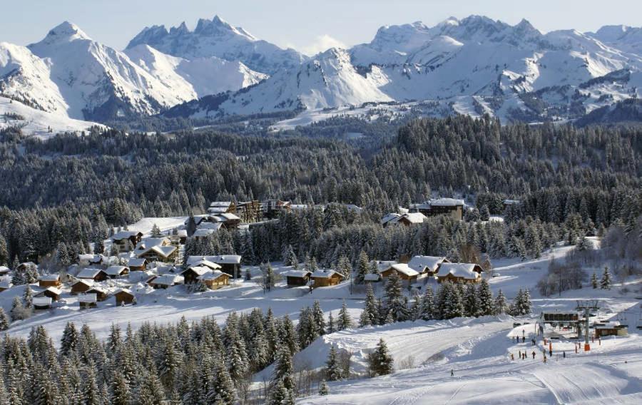 studio cabine Praz de Lys Taninges Exterior foto