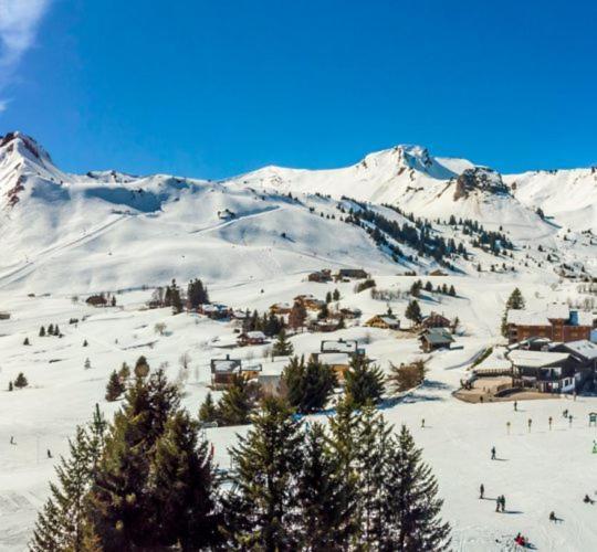 studio cabine Praz de Lys Taninges Exterior foto