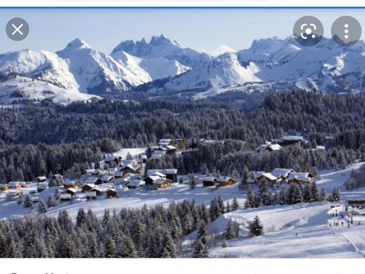 studio cabine Praz de Lys Taninges Exterior foto