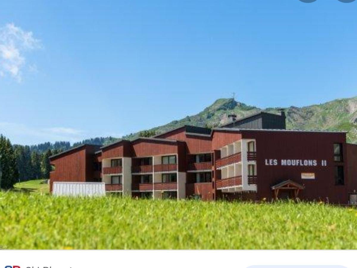 studio cabine Praz de Lys Taninges Exterior foto